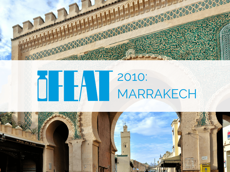 IFEAT 2010 Marrakech Conference Proceedings