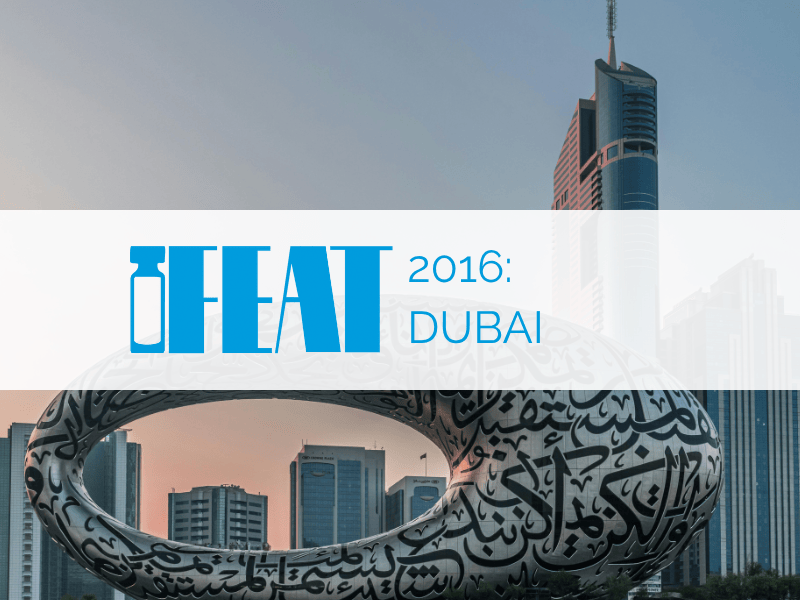 IFEAT 2016 Dubai Conference Proceedings